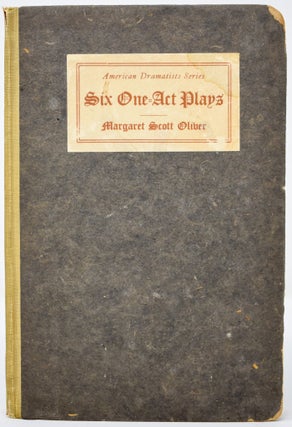 Six One-Act Plays [H.L. Mencken's Copy]