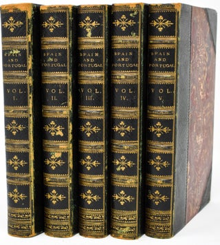Item #141 The Cabinet of History . . .Spain and Portugal [5 volumes]. Dionysius Lardner
