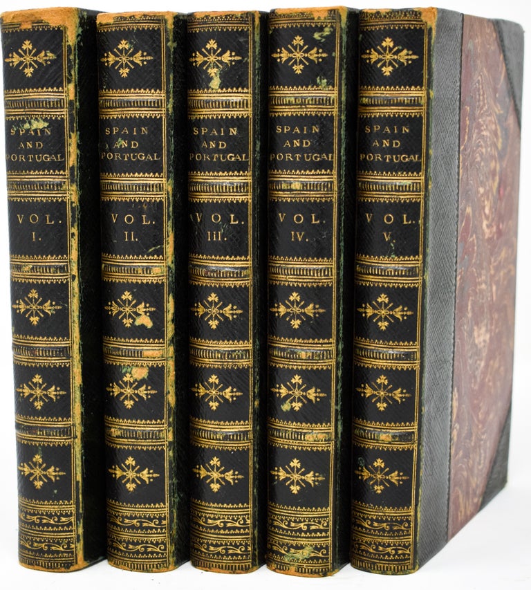 Item #141 The Cabinet of History . . .Spain and Portugal [5 volumes]. Dionysius Lardner.