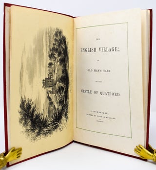 Item #149 The English Village; an Old-Man's Tale of the Castle of Quatford. George Griffith