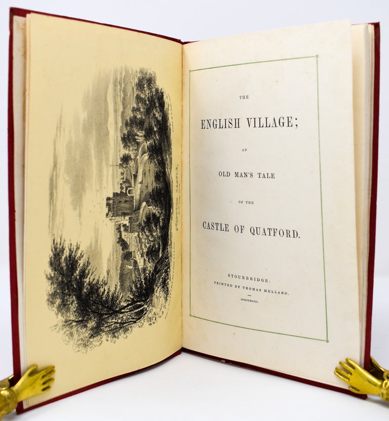 Item #149 The English Village; an Old-Man's Tale of the Castle of Quatford. George Griffith.