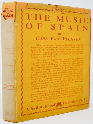 Item #19 The Music of Spain. Carl Van Vechten