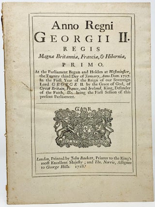 An act for continuing the duties upon malt, mum, cyder, and perry, in that part of Great Britain called England, and for granting to His Majesty certain duties upon malt, mum, cyder, and perry, in that part of Great Britain called Scotland . . .