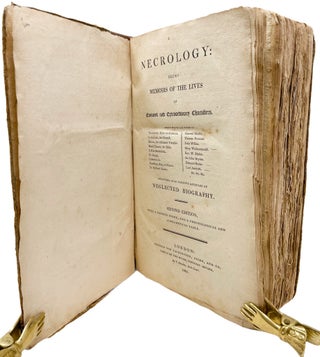 Item #230 Necrology: Being Memoirs of the Lives of Eminent and Extraordinary Characters