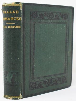Item #3 Ballad Romances. R. H Horne, Richard Henry