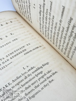 Item #316 [Foulis Press]. Poems. Gray Mr, Thomas