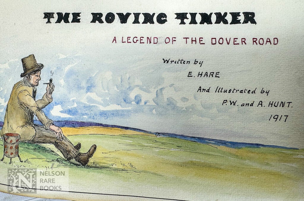 Unpublished Whimsical Illustrated Children's Book . The Roving
