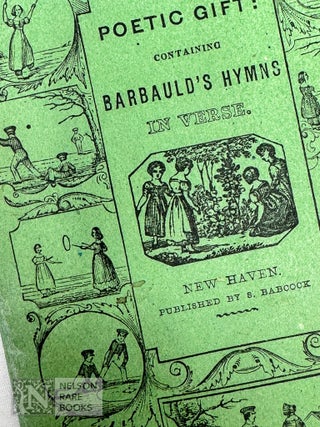Item #346 [Baseball]. Poetic Gift: Containing Barbauld’s Hymns in Verse. Elliott, Mary Belson