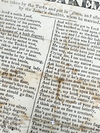 Item #359 Lord Bakeman, who was Taken by the Turks and put in Prison, and Afterwards Released by...