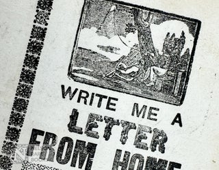 Item #364 Bonnie Soldier Laddie of the Rank and File and Write me a Letter from Home. Anonymous