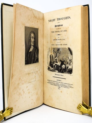 Item #39 Night Thoughts, and a Paraphrase on Part of the Book of Job. Edward Young