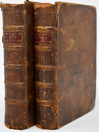 Item #63 Companion to the Play-House: Or, An Historical Account Of All The Dramatic Writers (And...