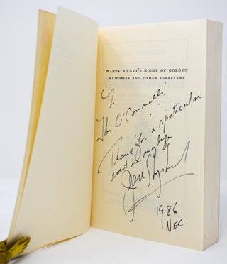 Item #72 Wanda Hickey's Night of Golden Memories and Other Disasters [Signed]. Jean Shepherd